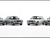 BMW 3er Familie, von E21 bis F90; 
Eisbach Studios Pasing, Februar 2015;
