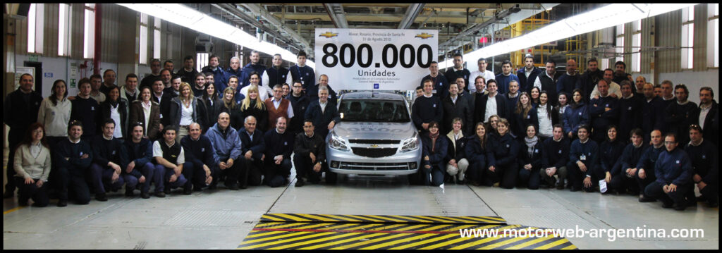 Unidad 800000 de GM Argentina