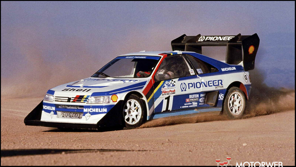 El Peugeot 405 T16 que logró la hazaña en 1988
