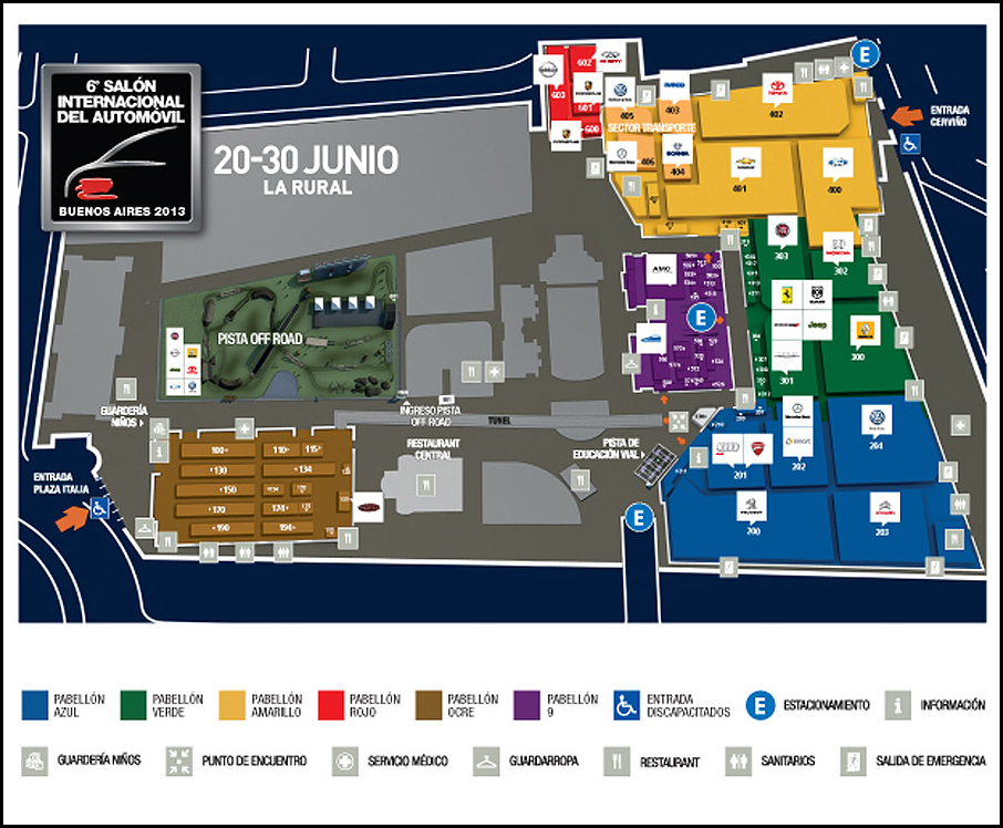 Plano Salon Buenos Aires 2013