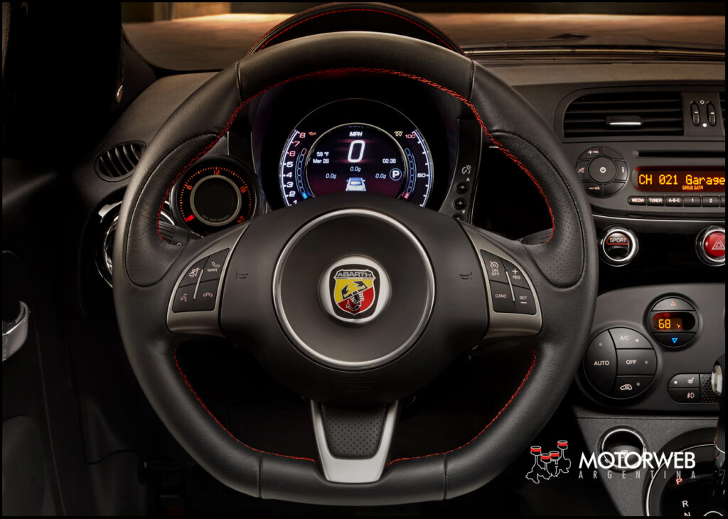 For 2015, the high-performance Fiat 500 Abarth and Abarth Cabrio
