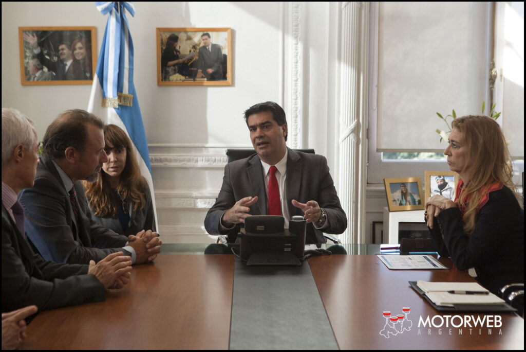 Capitanich recibe al presidente de General Motors