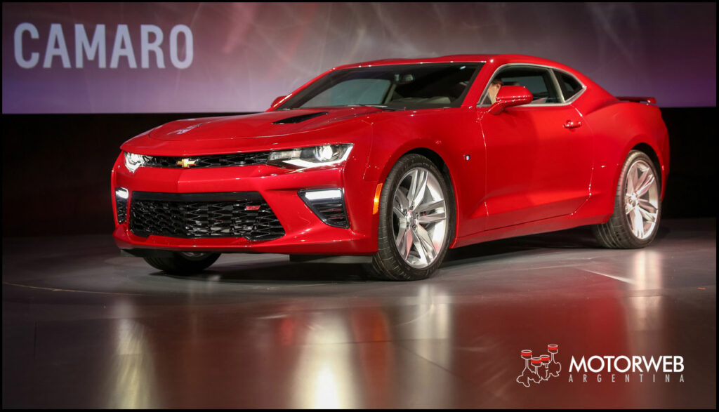 2016 Chevy Camaro World Debut In Detroit